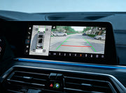 Does the PEMP screen support the vehicle's factory-installed 360-degree camera?