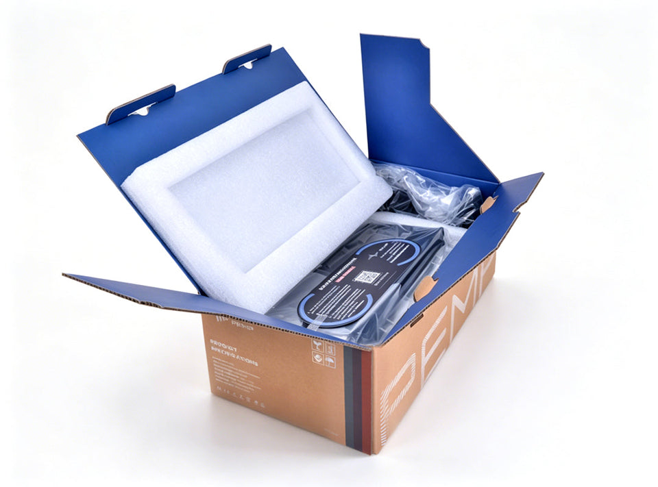 41. Does the product package include the screen base and wiring harness?