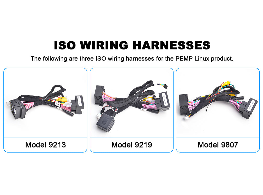 49. PEMP BMW Screen Wiring Harness Explanation Guide