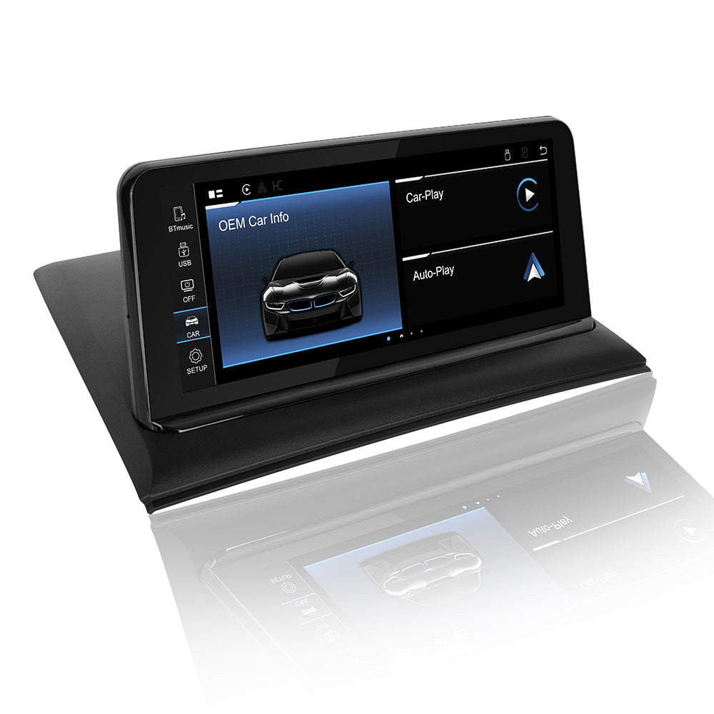 PEMP(9283D) for BMW X3 E83 Linux, Wired and Wireless Apple CarPlay Retrofit Android Auto, 10.25" 1920 x 720 Display Mirror Link (2004-2010)