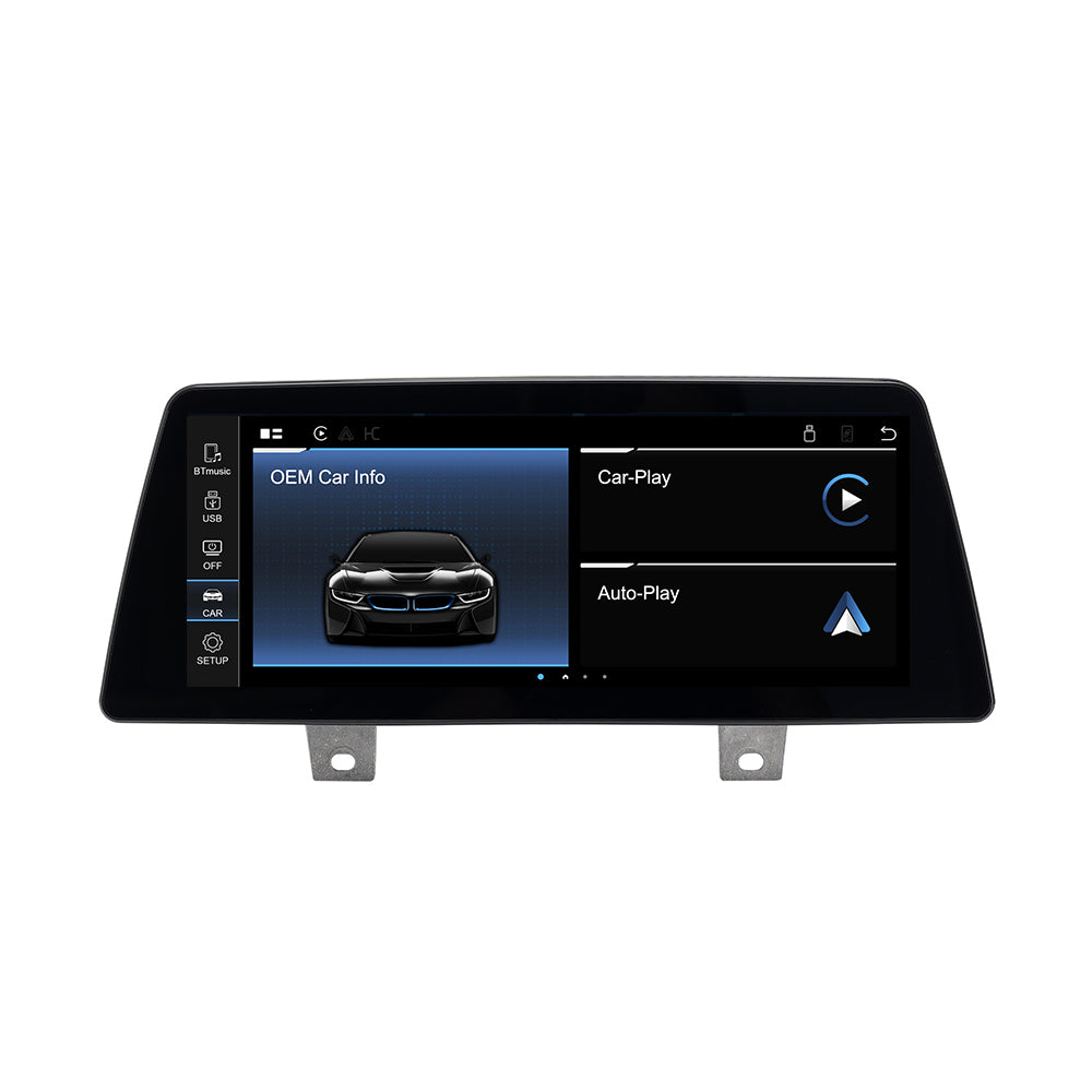 PEMP (9538) 10.25" Linux Screen For BMW 5 Series G30 EVO Wired and Wireless Apple CarPlay Retrofit Android Auto，1920 x 720 Display Mirror Link Car Radio Bluetooth Video Player (2018-)