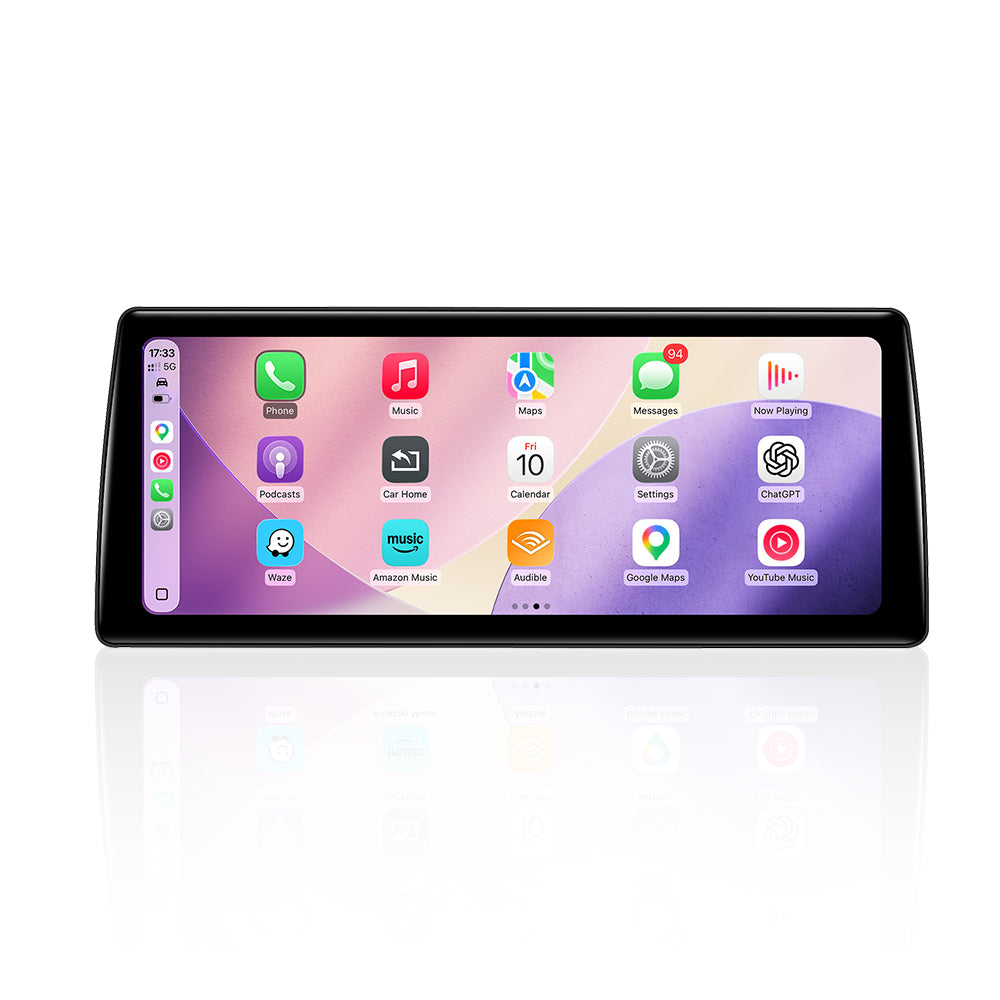 PEMP (9024) Ultra-Thin Linux 10.25"Screen  for BMW Z4 E89 CIC  Wireless and Wired CarPlay (ios26) Android Auto Calls Using The OEM Microphone Monitor (2009-2018)