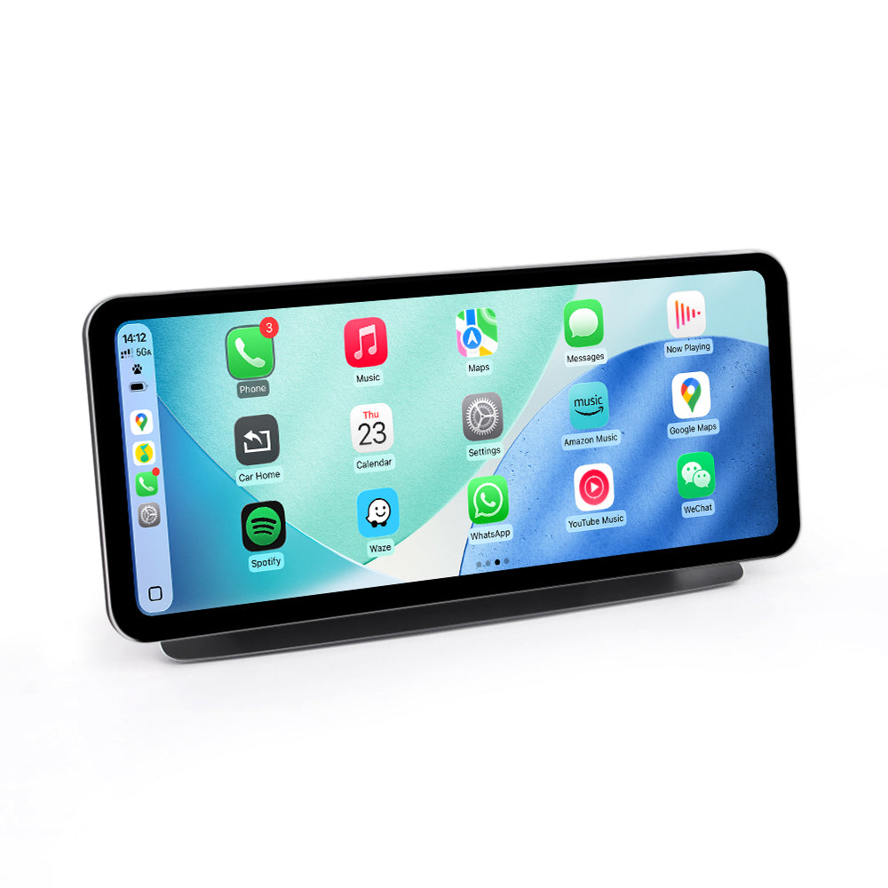 PEMP (SL36) Ultra-Thin 12.3" 1920 x 720 Linux Car Radio Multimedia Screen for 2014-2017 CLS W218/C218 NTG5.0 System, Support Wireless CarPlay Android Auto Use OEM BT Calls Music