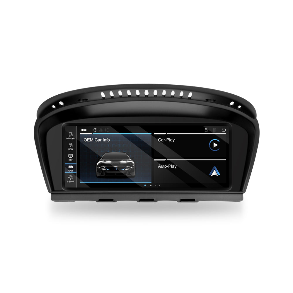 PEMP (9210) 8.8" Linux Screen for BMW E60 E90 CCC Wired and Wireless CarPlay Retrofit Android Auto Display Mirror Link Car Radio Bluetooth Video Player Head Unit (2004-2010)