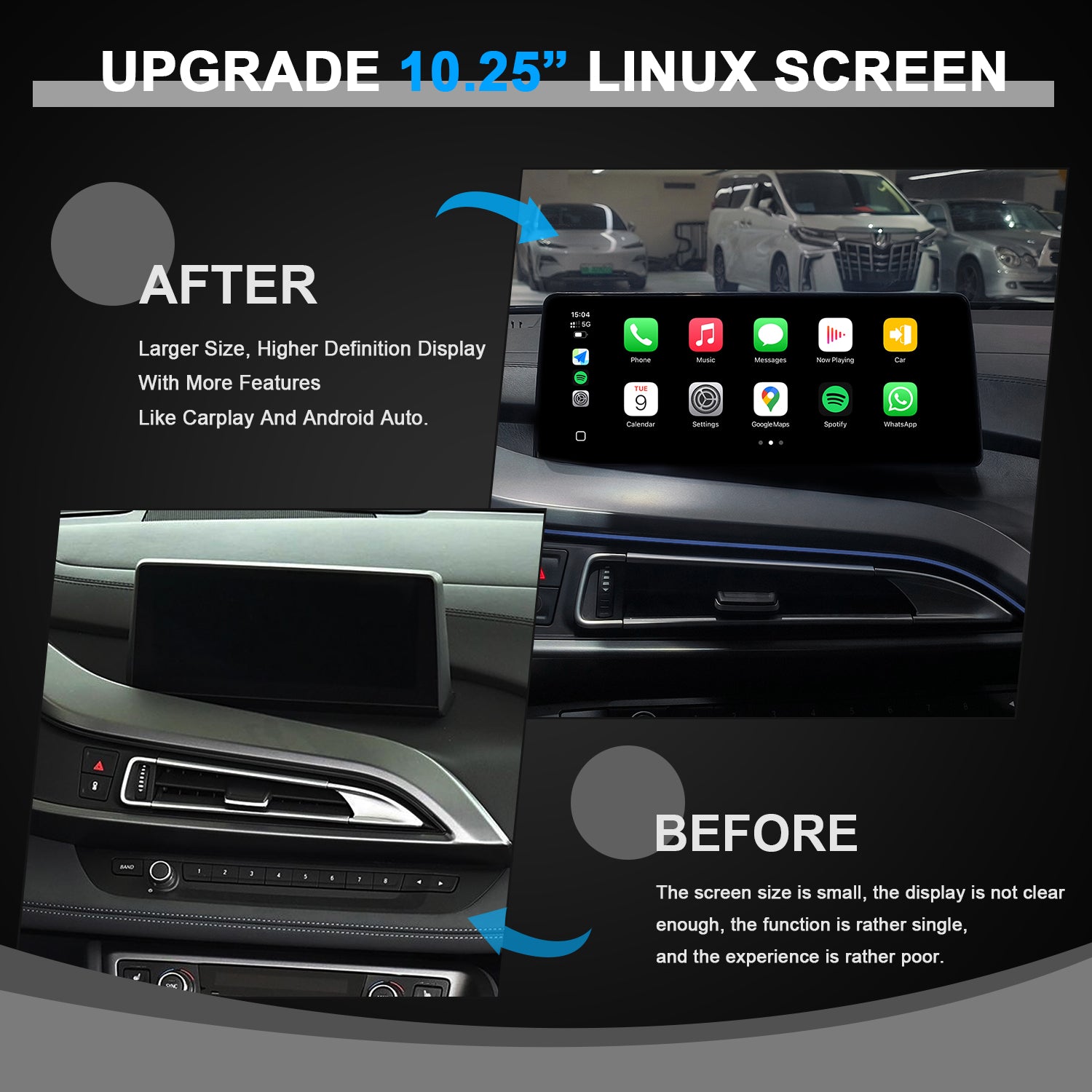 BMW i8 CarPlay & Android Auto Screen | 12.3