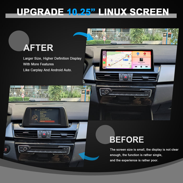 BMW F45 CarPlay Android Auto Screen | 10.25