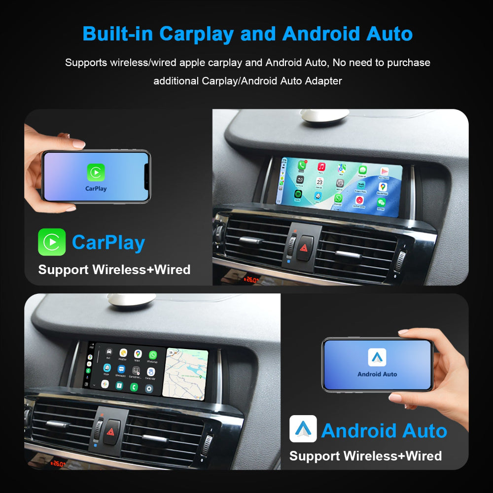 BMW X3 F25 X4 F26 CarPlay Screen | Wireless Android Auto – PEMP