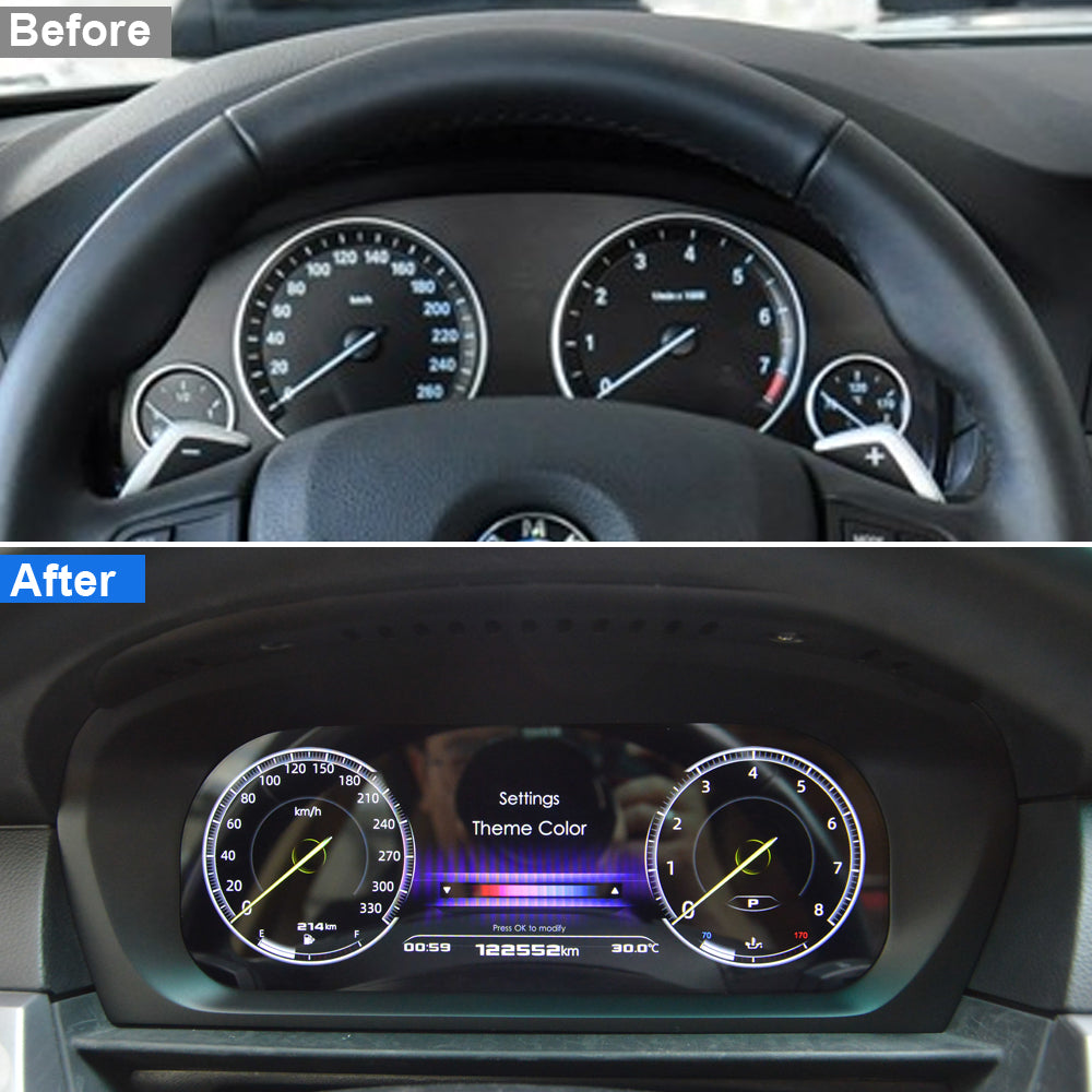 PEMP (8610) For BMW 5 Series E60 CCC CIC Digital LCD Instrument Cluster Keep the Original Motherboard (2006-2010)