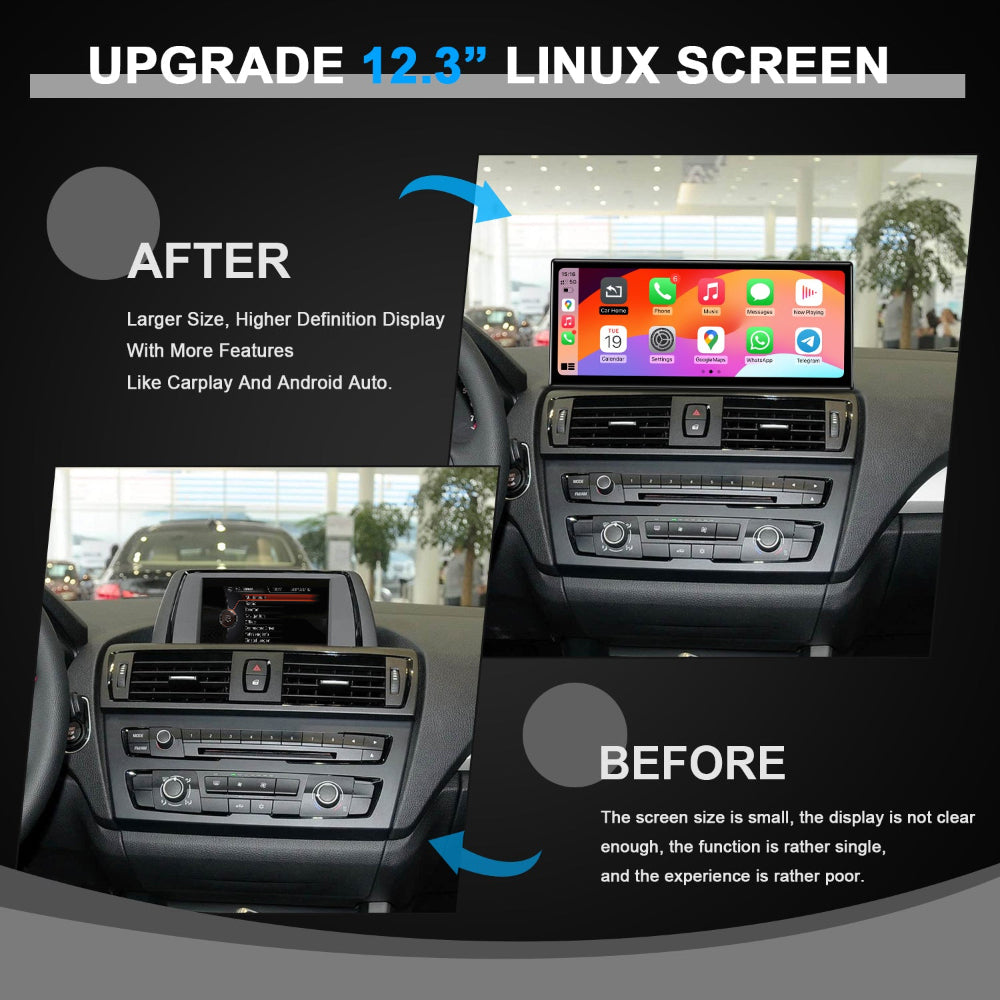BMW 1/2 Series CarPlay Screen | F20 F22 F23 Upgrade – PEMP Car Audio