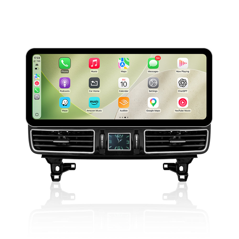 PEMP (SL29) Ultra-Thin 12.3" 1920 x 720 Linux Car Radio Multimedia Screen for 2015-2019 GLE GLS W166/X166 NTG 5.0 System, Support Wireless CarPlay Android Auto Use OEM BT Calls Music
