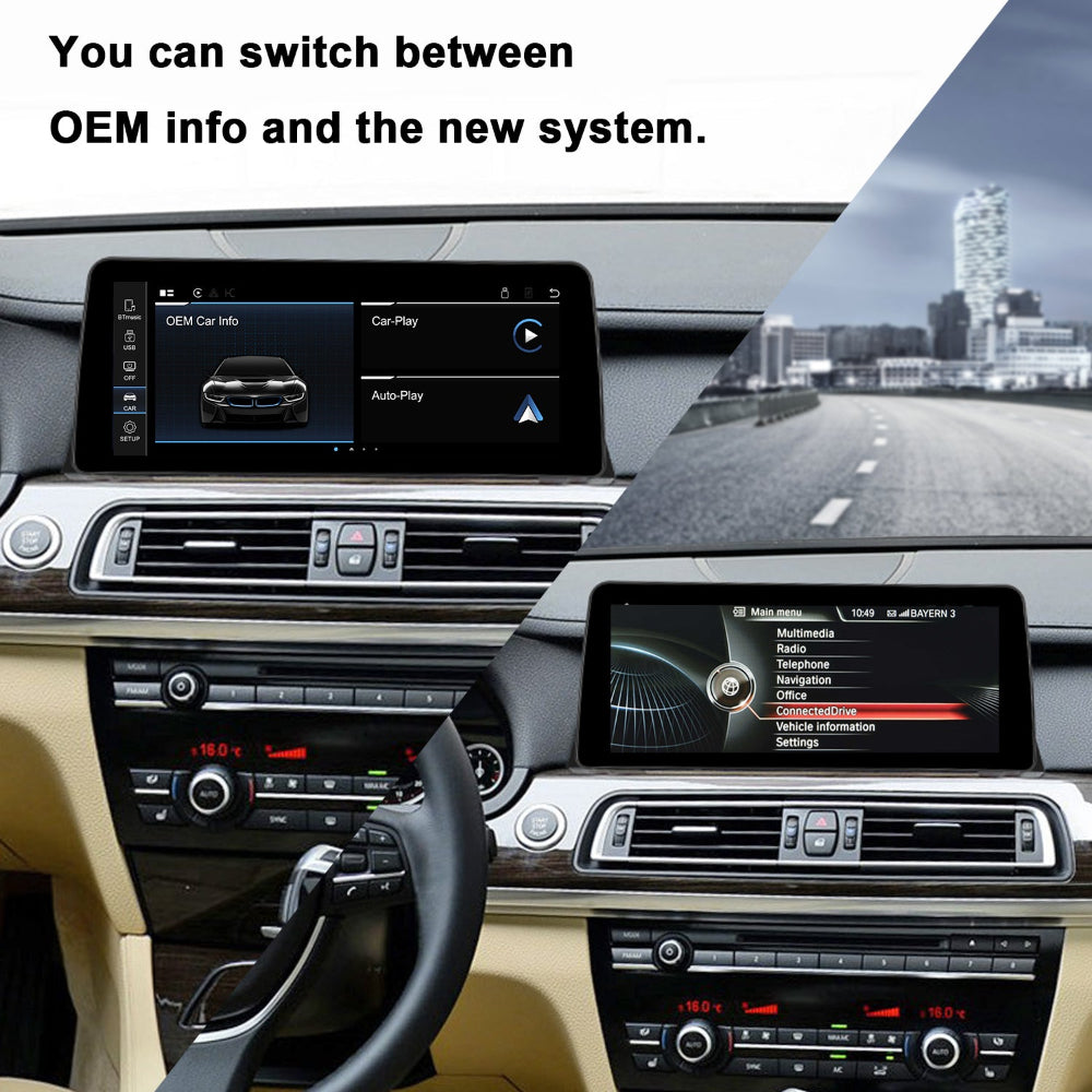 BMW F10 F11 CarPlay & Android Auto Upgrade | 12.3